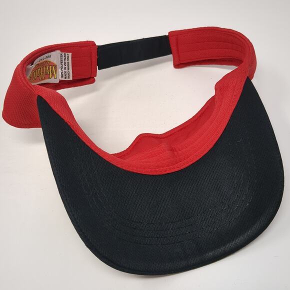 Toyota Grand Prix Of Long Beach Strapback Sun Visor Cap Red One Size My Hat Guy - Picture 7 of 9